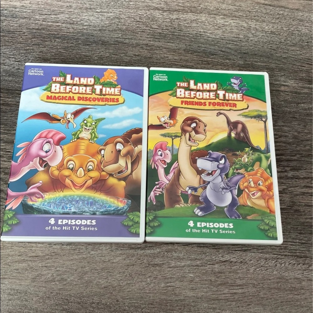 The Land Before Time DVD Lot Bundle